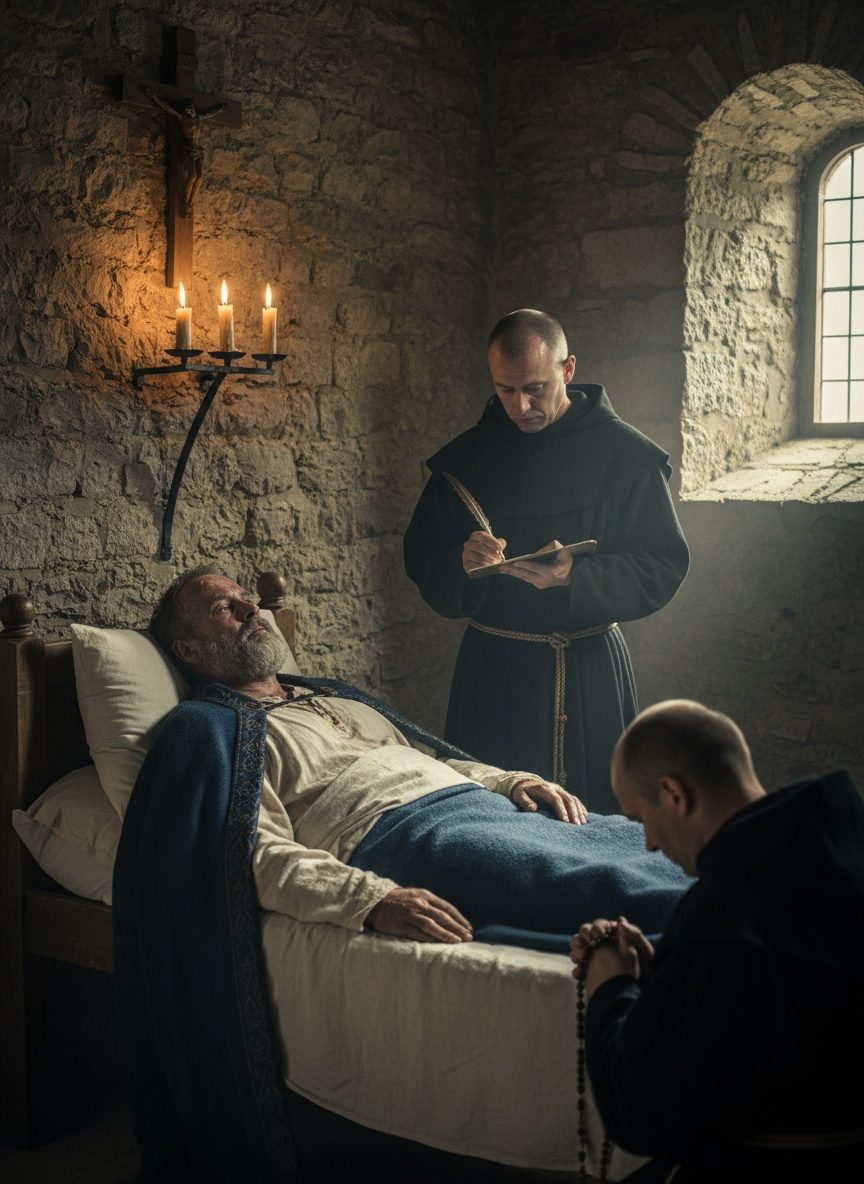 The Day a Dying King Dictated His Own Surrender to God