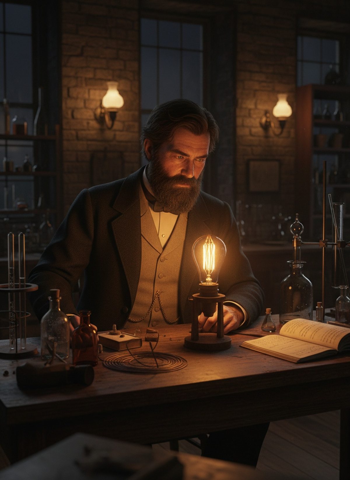 The Day a Joiner's Son Gave the World a New Kind of Light