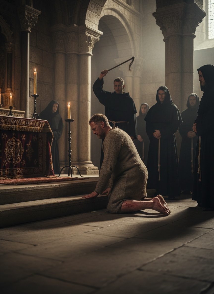 The Day a King Knelt in the Snow to Beg Forgiveness