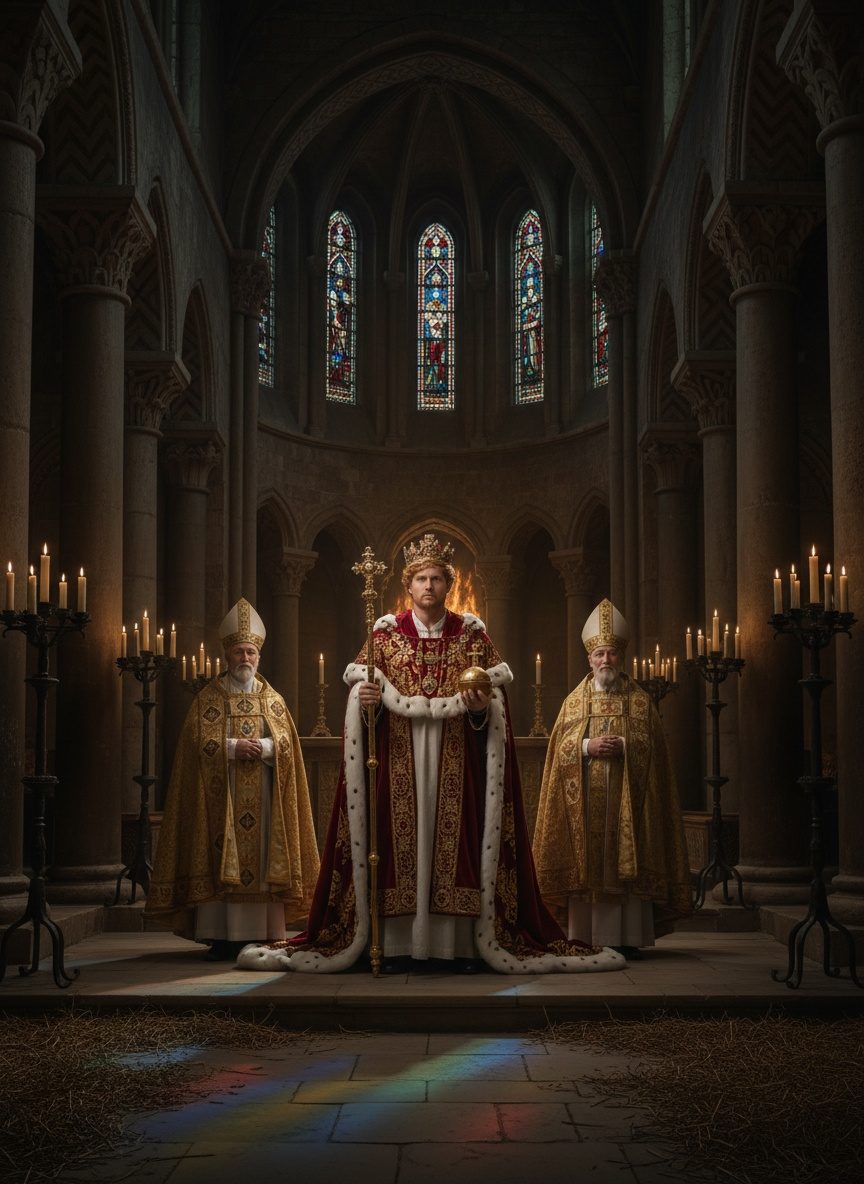 The Day a King Rode to His Coronation Through a City in Flames