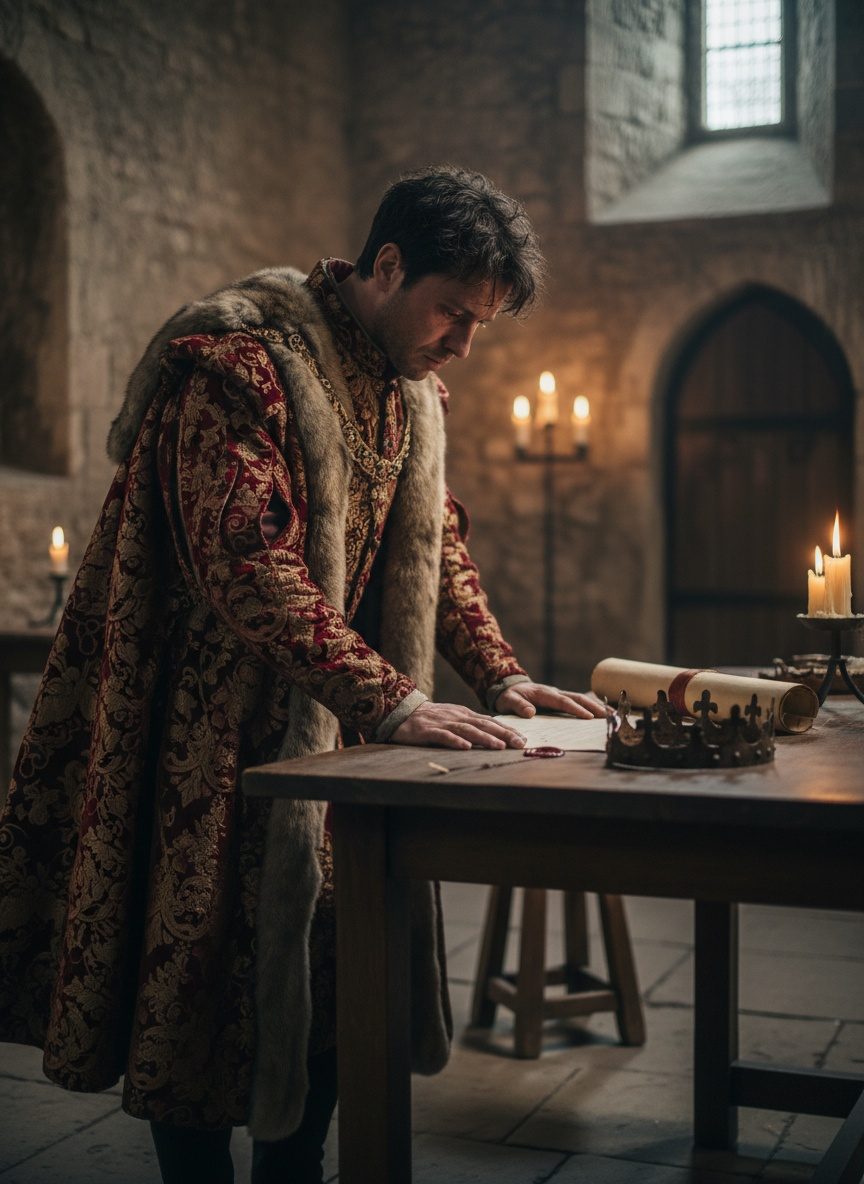The Day a King Rode to His Own Coronation in Chains