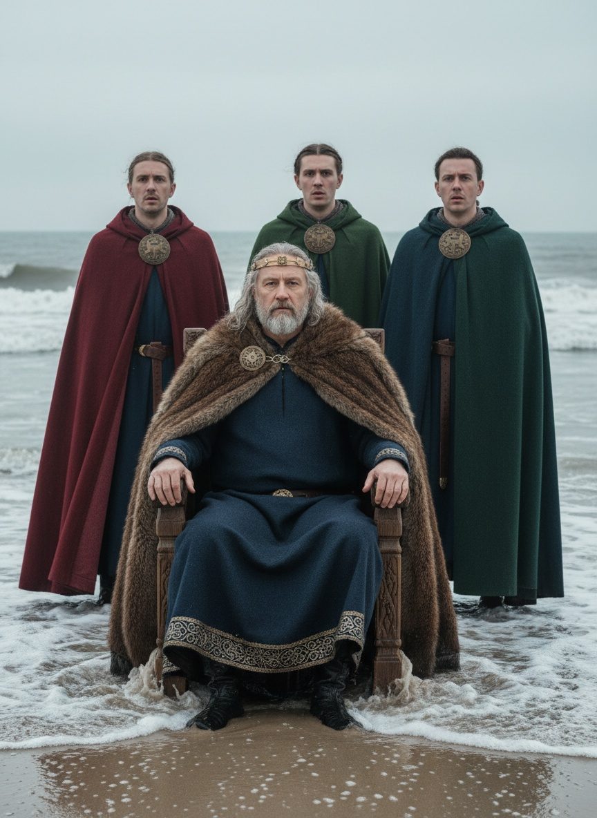 The Day a King Walked Into the Sea to Silence His Court