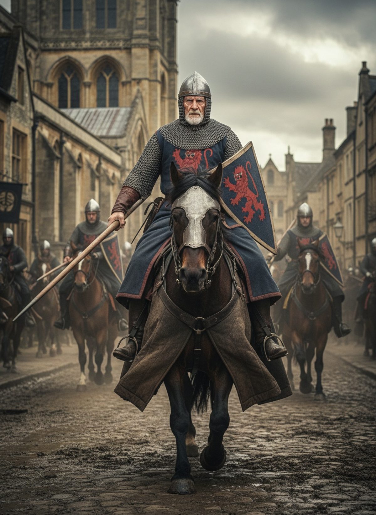 The Day a Knight Knelt and Gave His Life for a Boy King