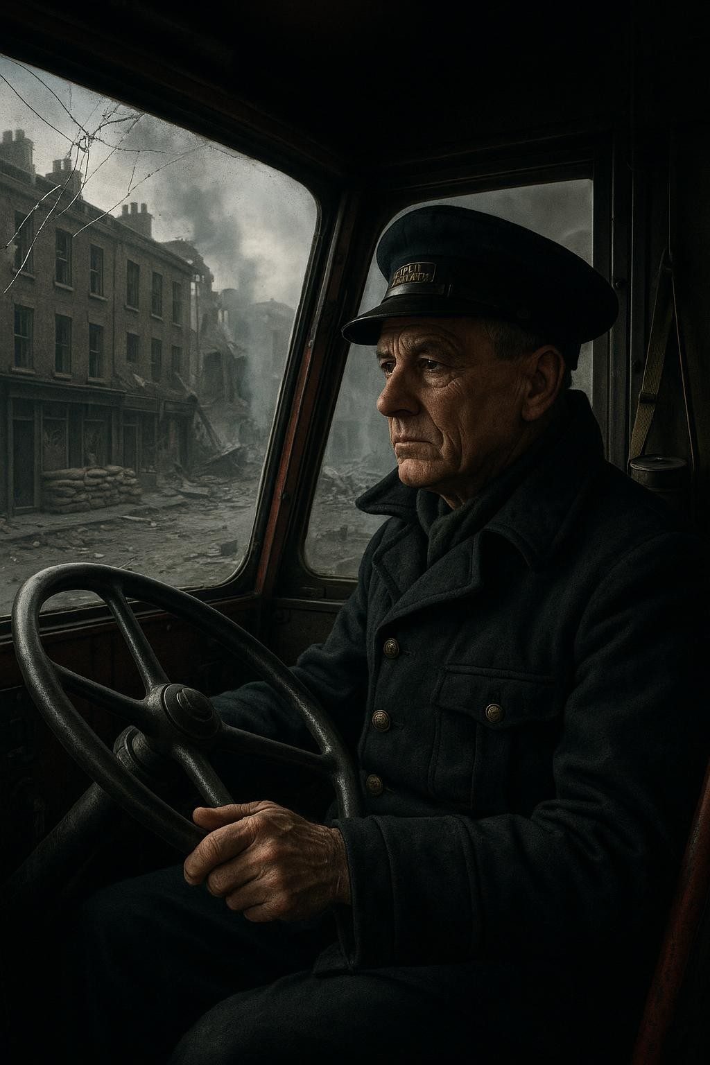 The Day a London Bus Driver Steered His Route Through the Blitz
