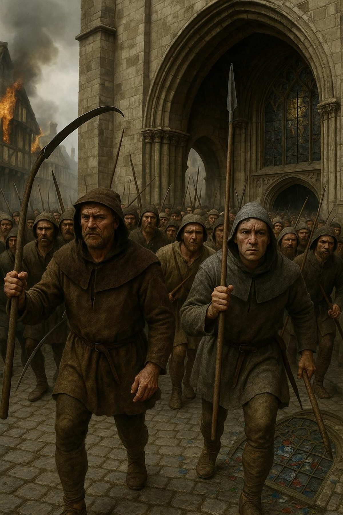 The Day a London Crowd Smashed Their Own Cathedral Window
