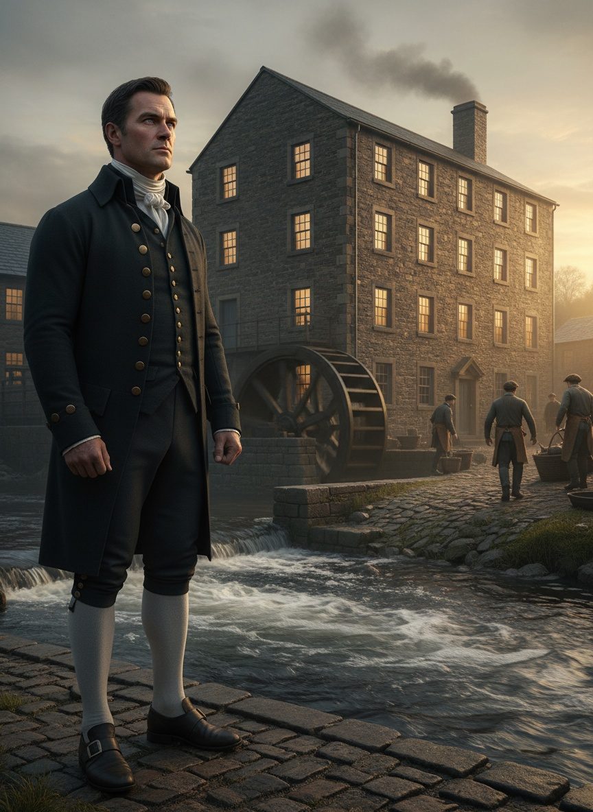 The Day a Manchester Dyer's Son Lit the World's First Factory Town