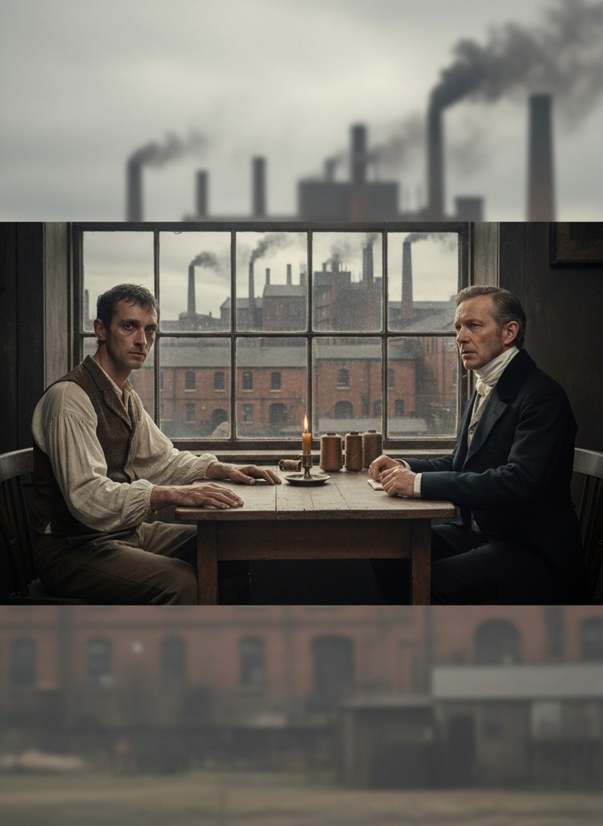 The Day a Mill Owner Stood Between His Children and the Dark