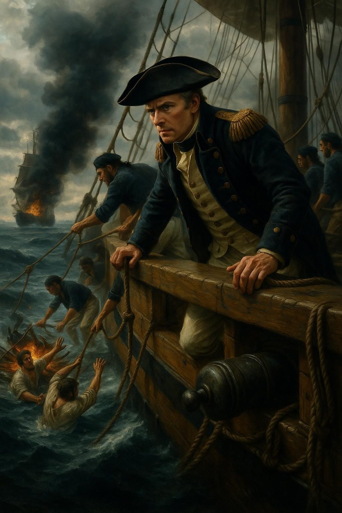 The Day a Naval Captain Saved His Enemy's Drowning Men