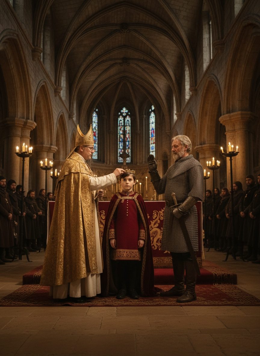 The Day a Nine-Year-Old King Silenced a Throne Room