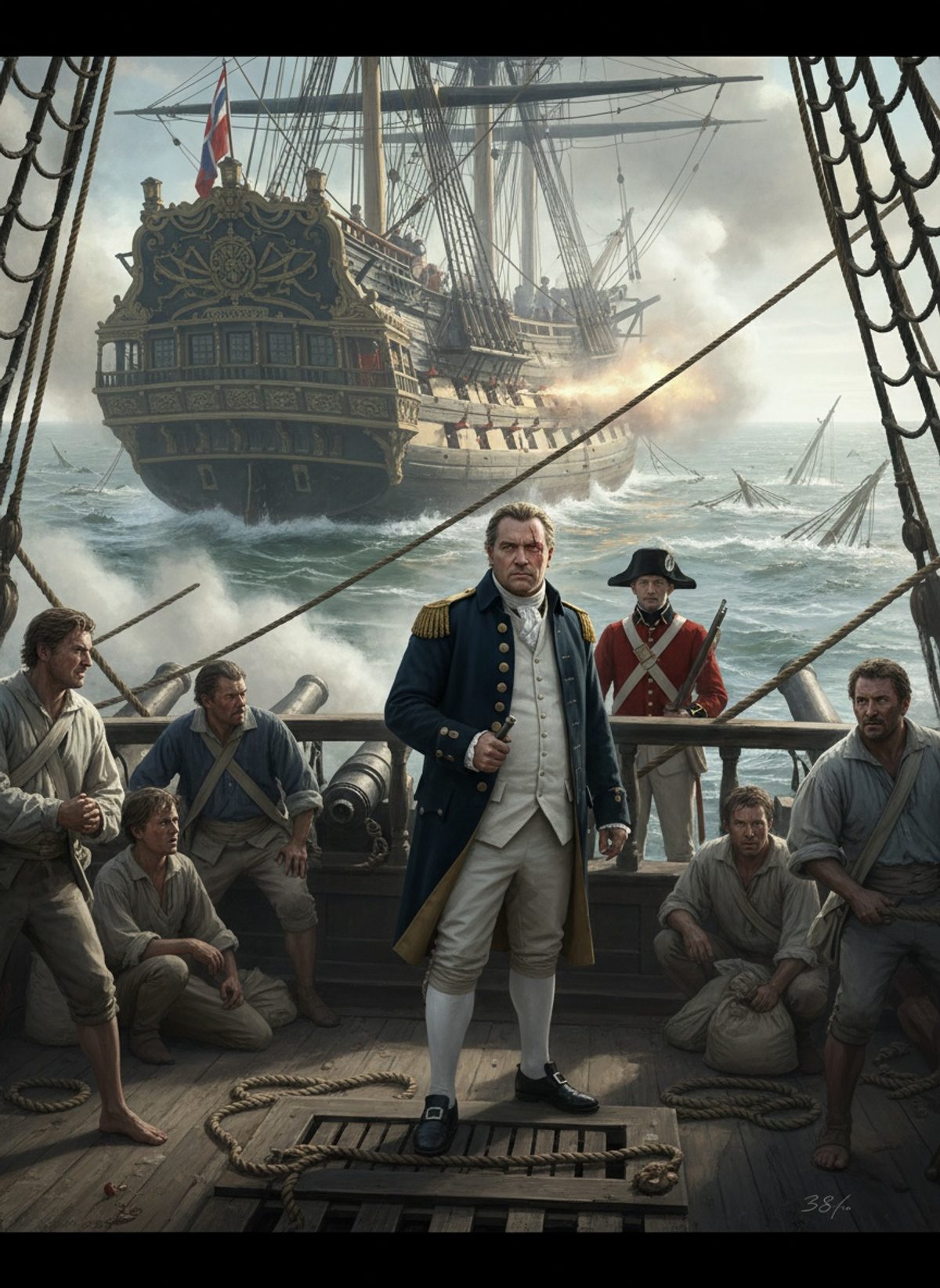 The Day a One-Eyed Admiral Sailed Into the Line of Fire
