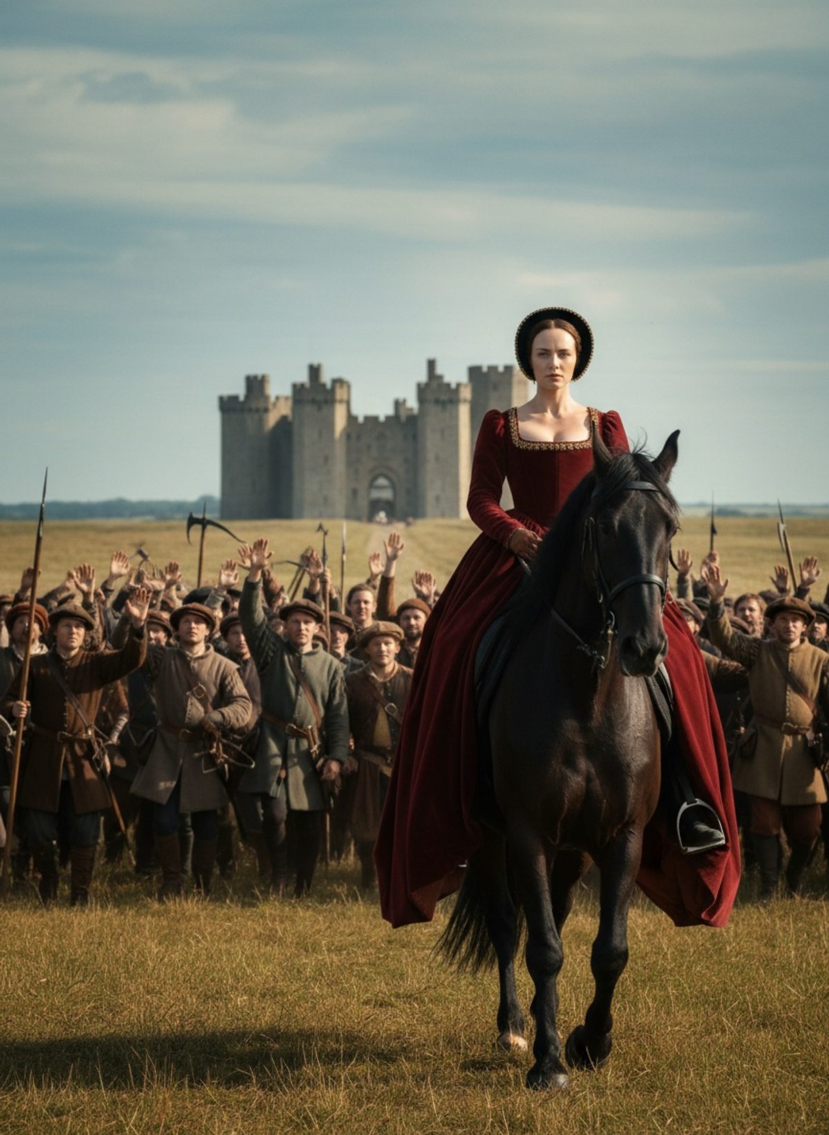 The Day a Queen Rode Alone Into a Mutinous Army