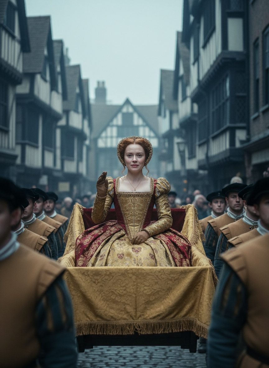 The Day a Queen Rode to Her Own Coronation Alone