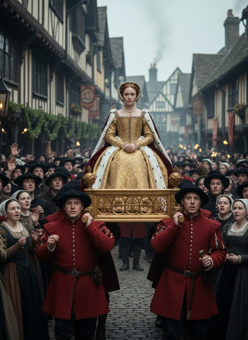 The Day a Queen Walked Into Her Own Coronation Alone