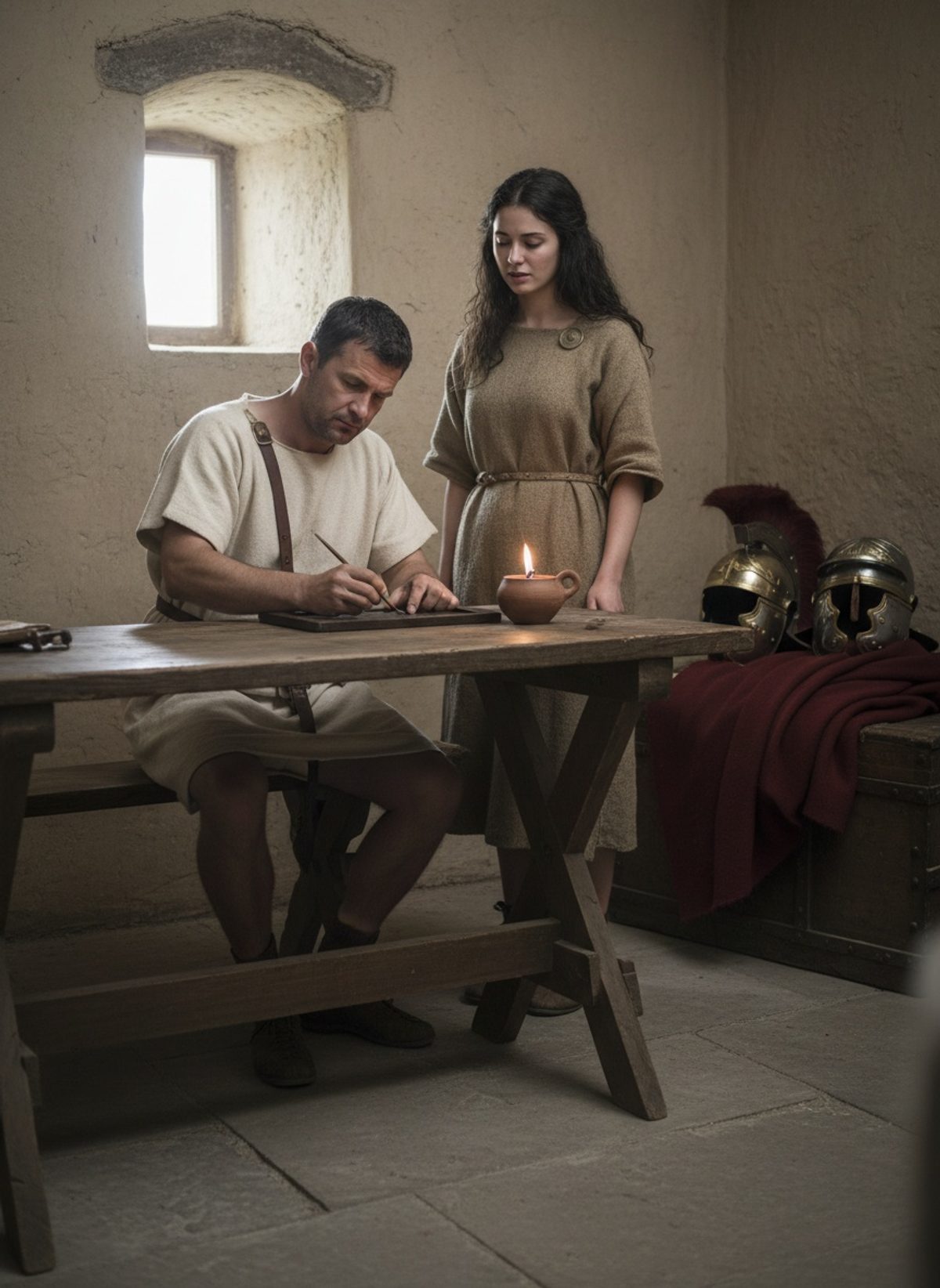 The Day a Roman Soldier Set His British Slave Free