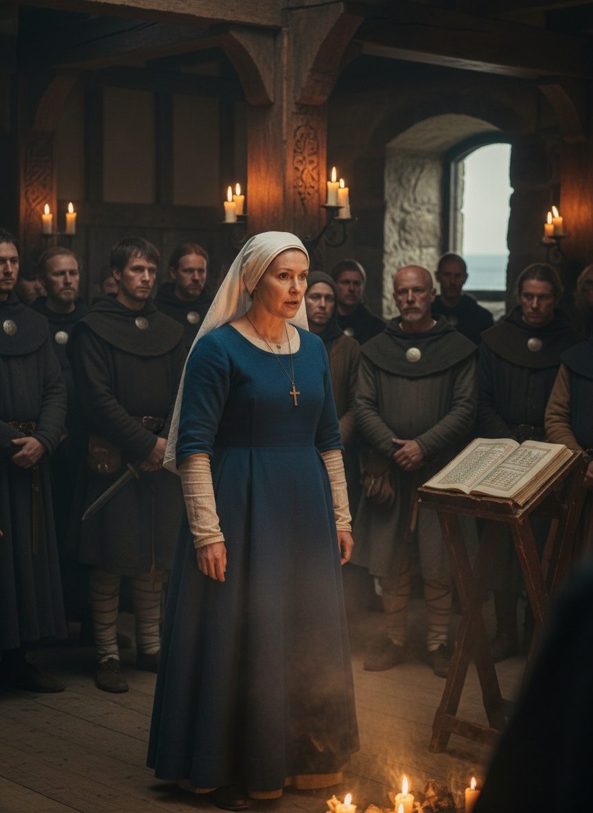 The Day a Saxon Abbess Stood Between a King and God