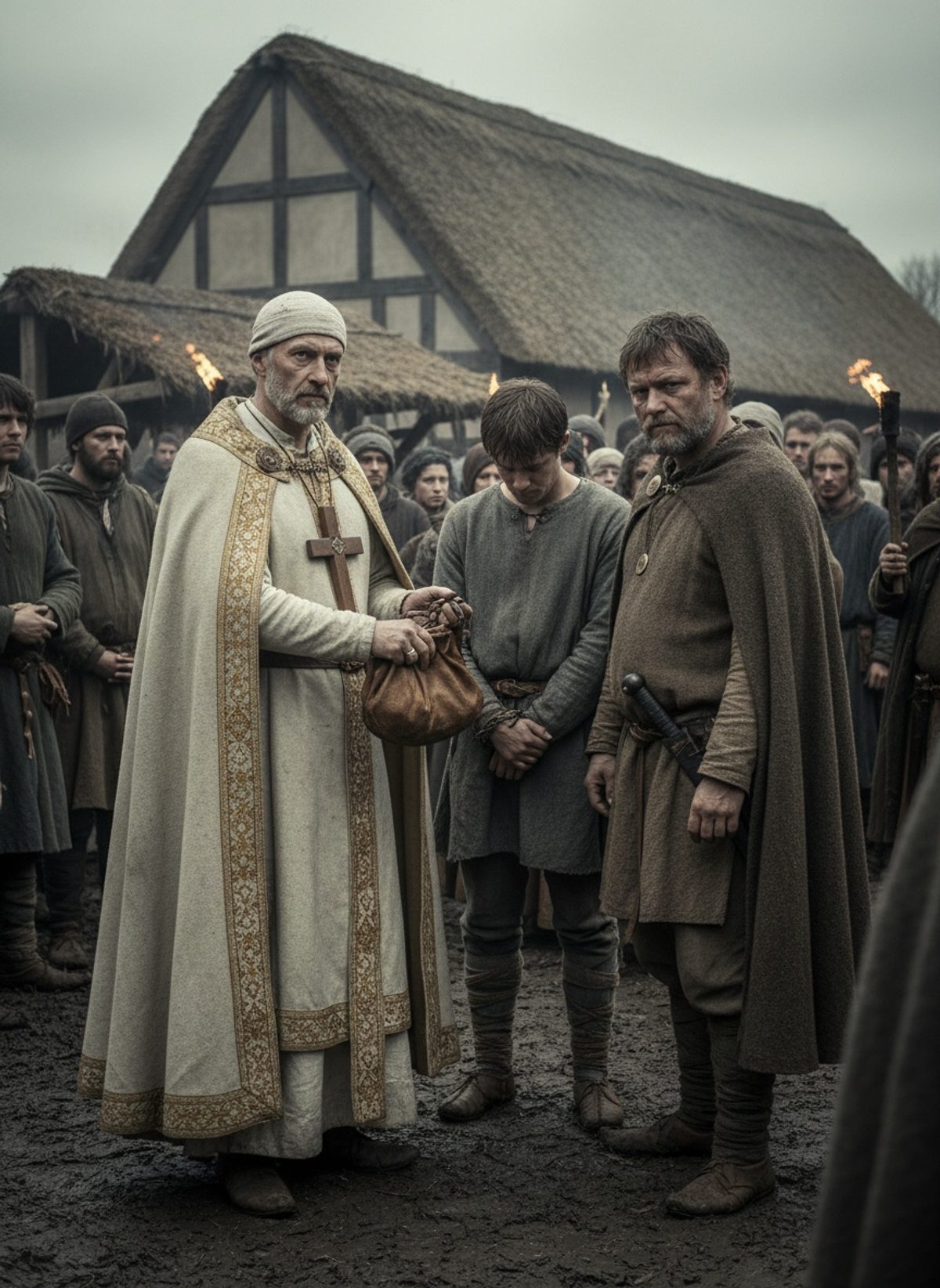 The Day a Saxon King Walked Into a Slave Market and Bought a Stranger Free
