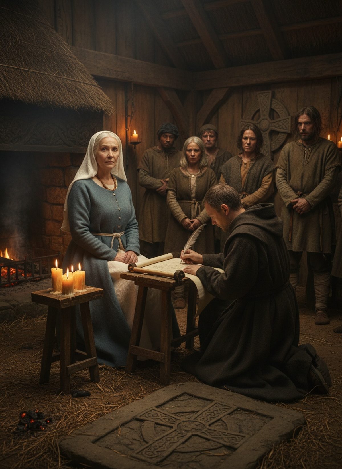 The Day a Saxon Noblewoman Freed Her Slaves at the Altar