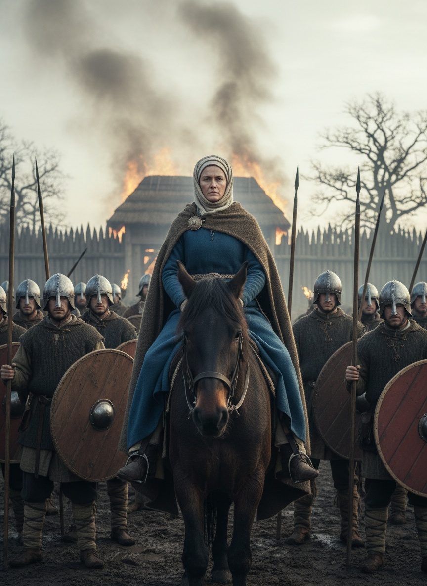 The Day a Saxon Queen Outfoxed a Viking Army Alone