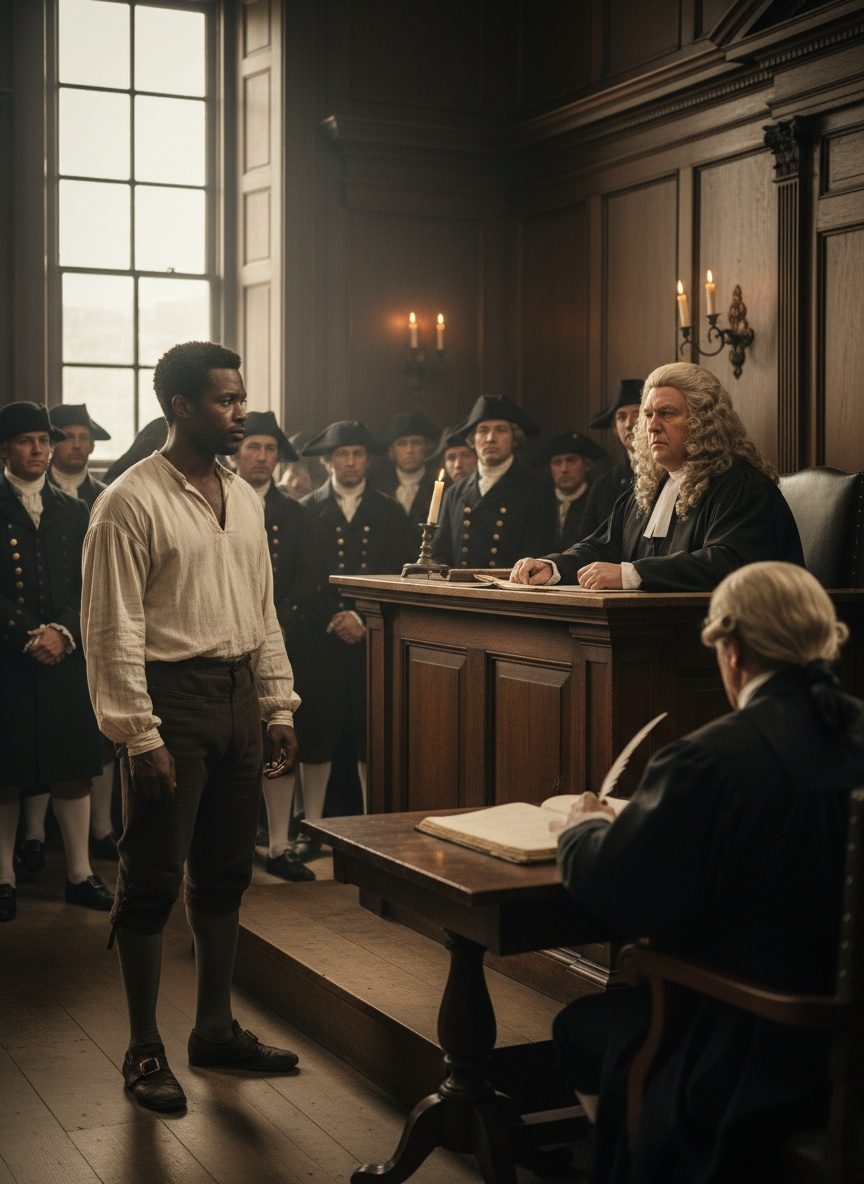 The Day a Slave's Voice Silenced a Georgian Courtroom