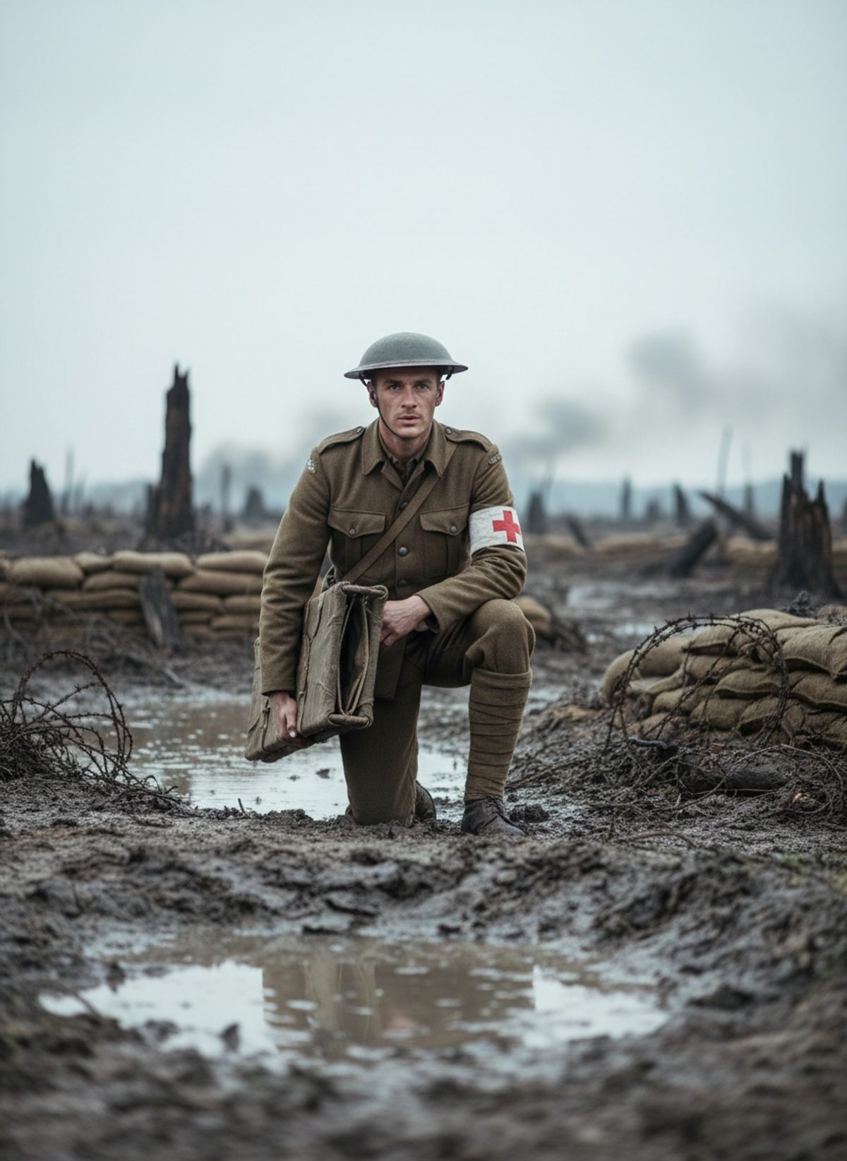 The Day a Stretcher-Bearer Refused to Stop at the Wire