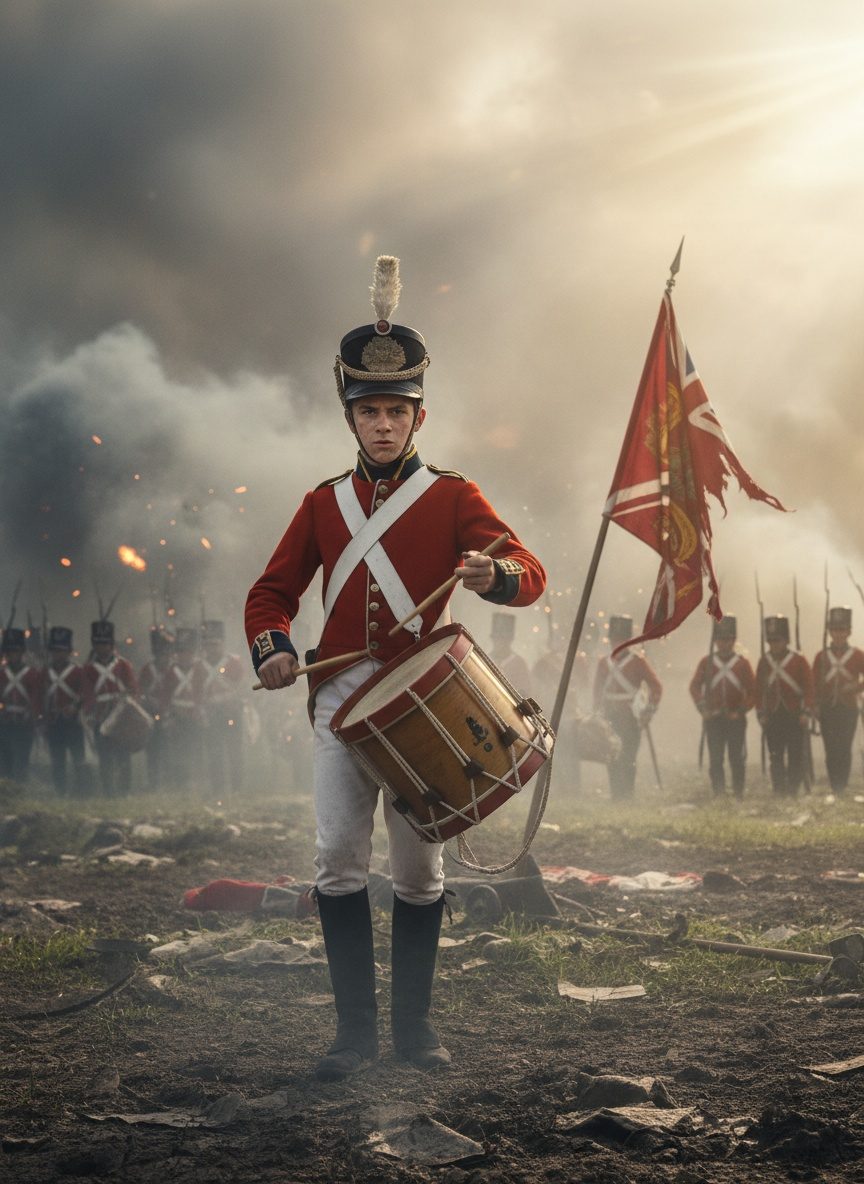 The Day a Teenage Drummer Boy Walked Into Waterloo