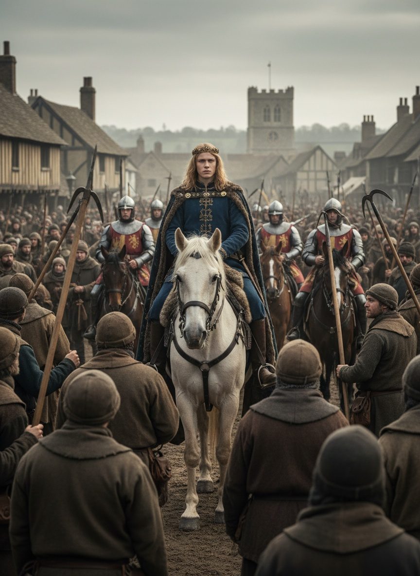 The Day a Teenage King Rode Into a Mob and Saved England