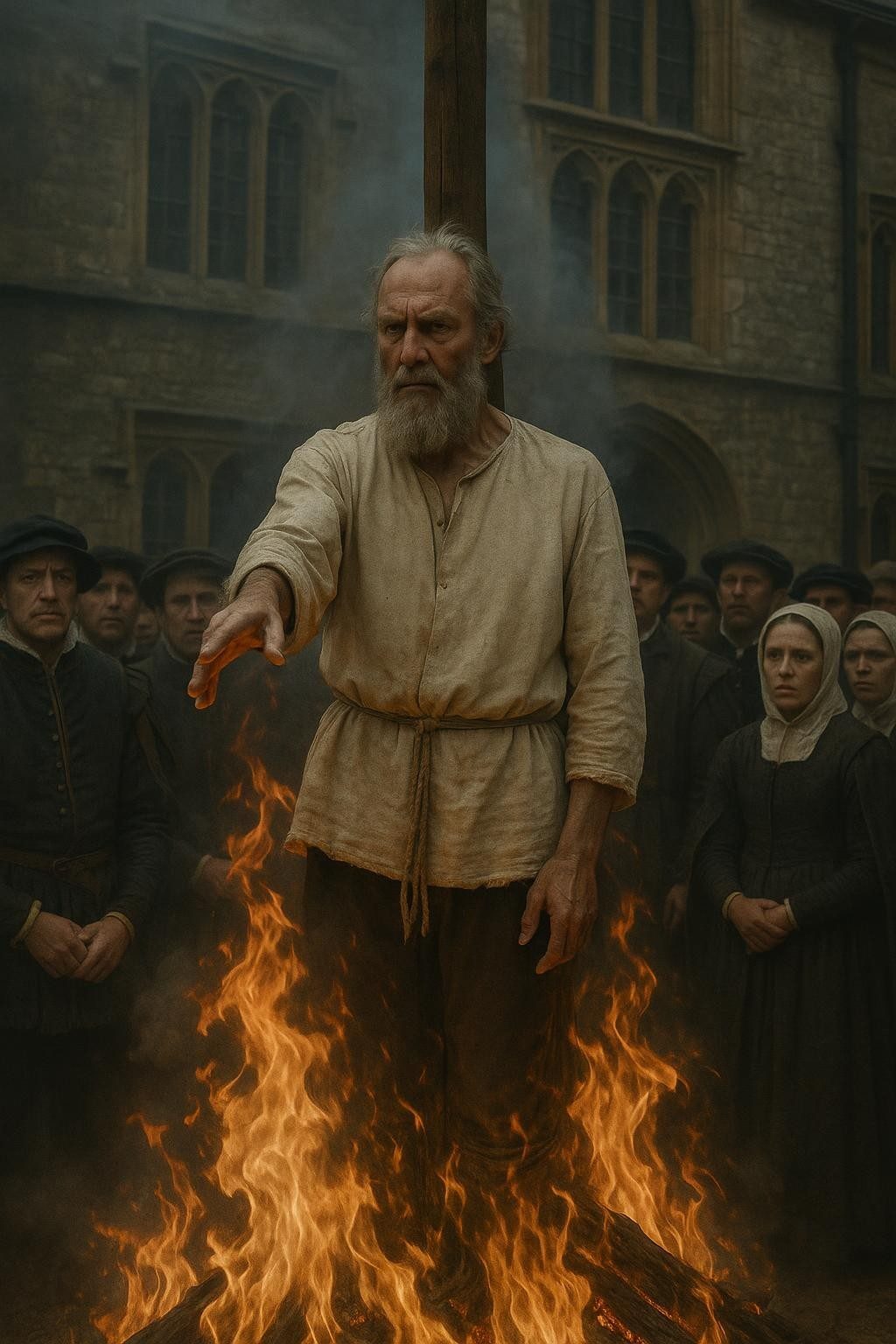 The Day a Tudor Archbishop Burned His Own Hand for Truth