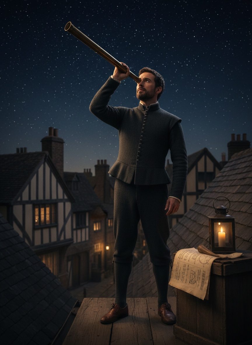 The Day a Tudor Astronomer Mapped Heaven From a Rooftop