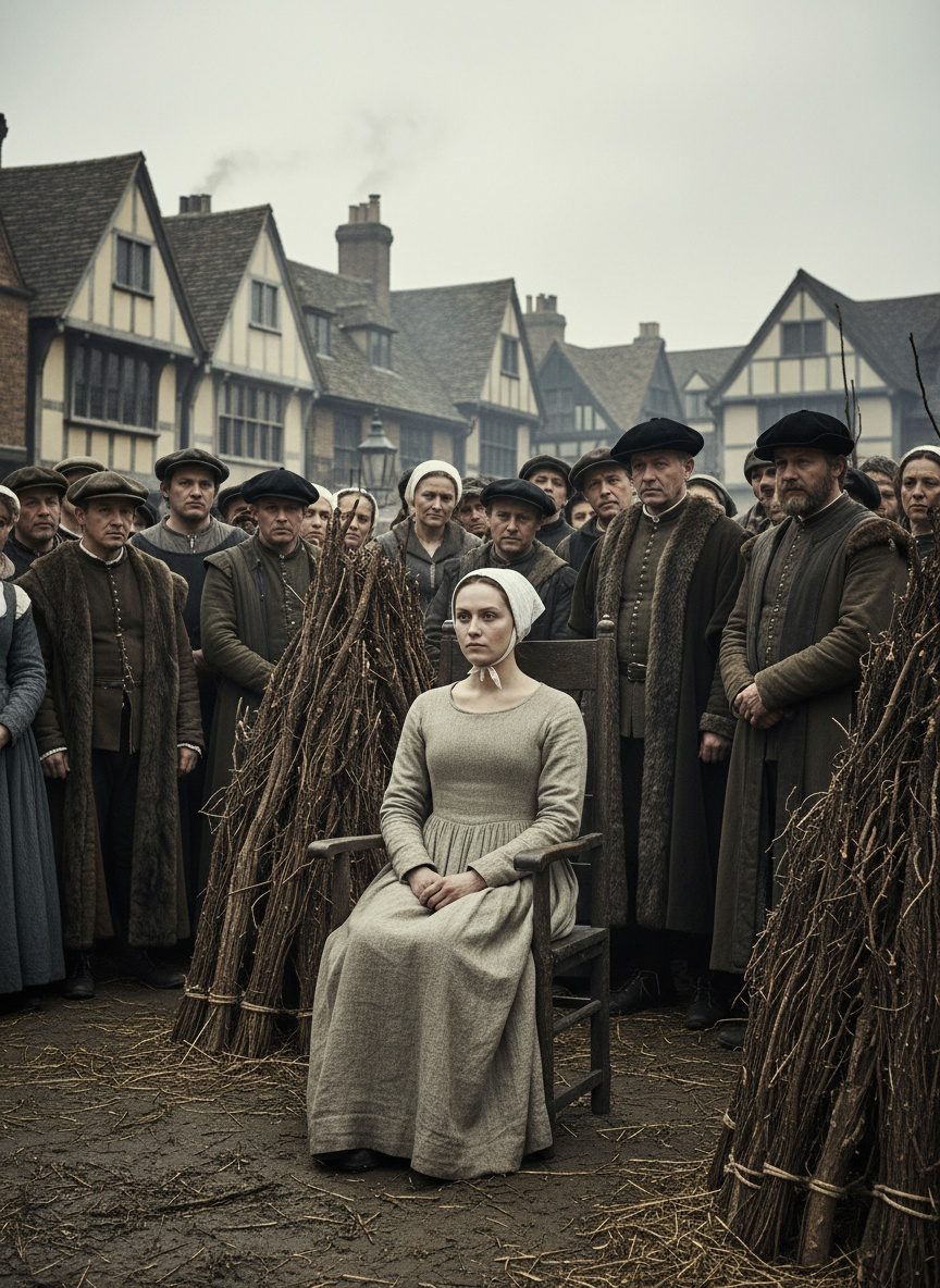 The Day a Tudor Lady Faced the Flames and Would Not Recant