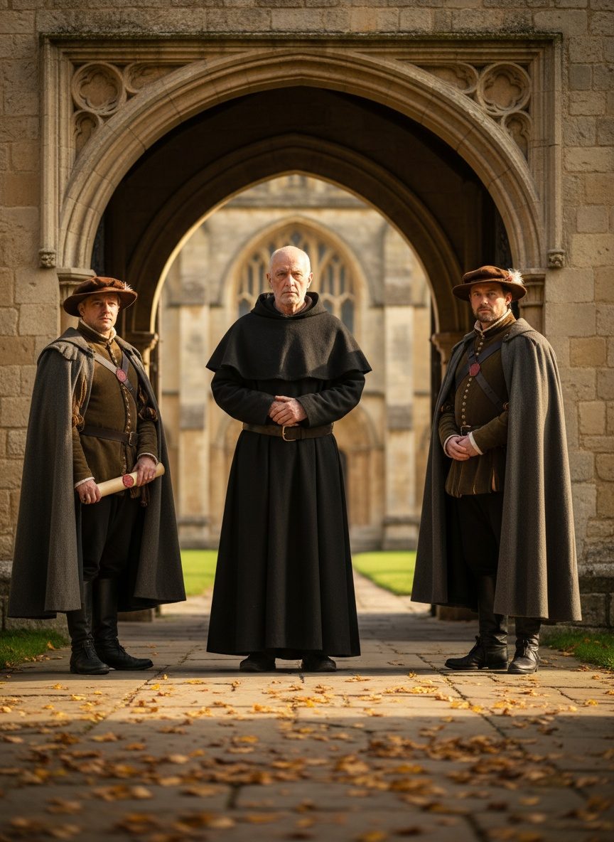 The Day a Tudor Monk Stood Between a King and a Burning