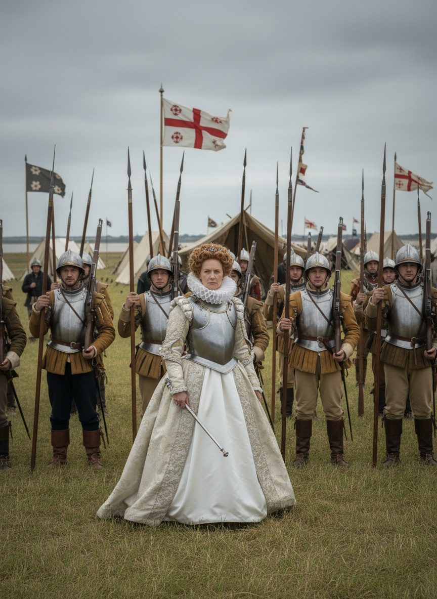 The Day a Tudor Queen Rode to War in Armour