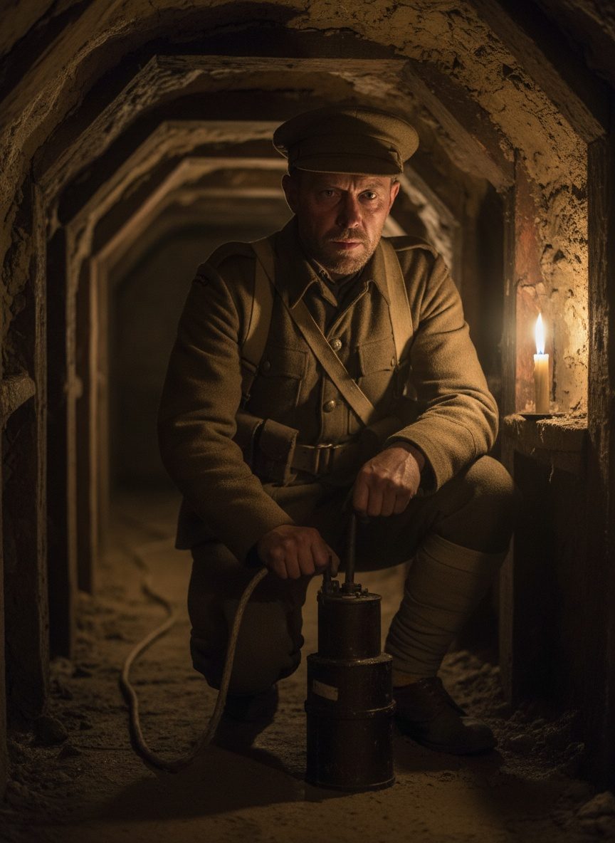 The Day a Tunneller Held His Nerve at Messines Ridge