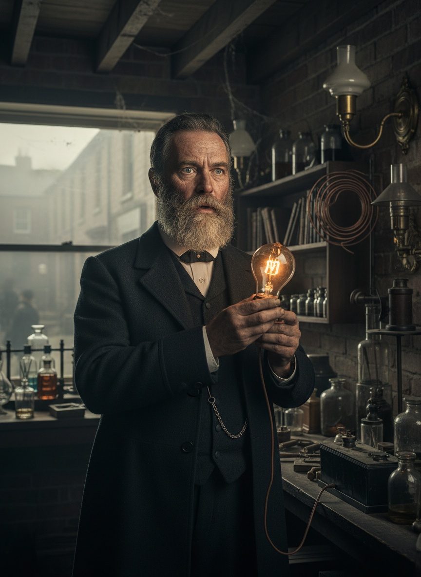 The Day a Victorian Chemist Lit the Night With One Mistake