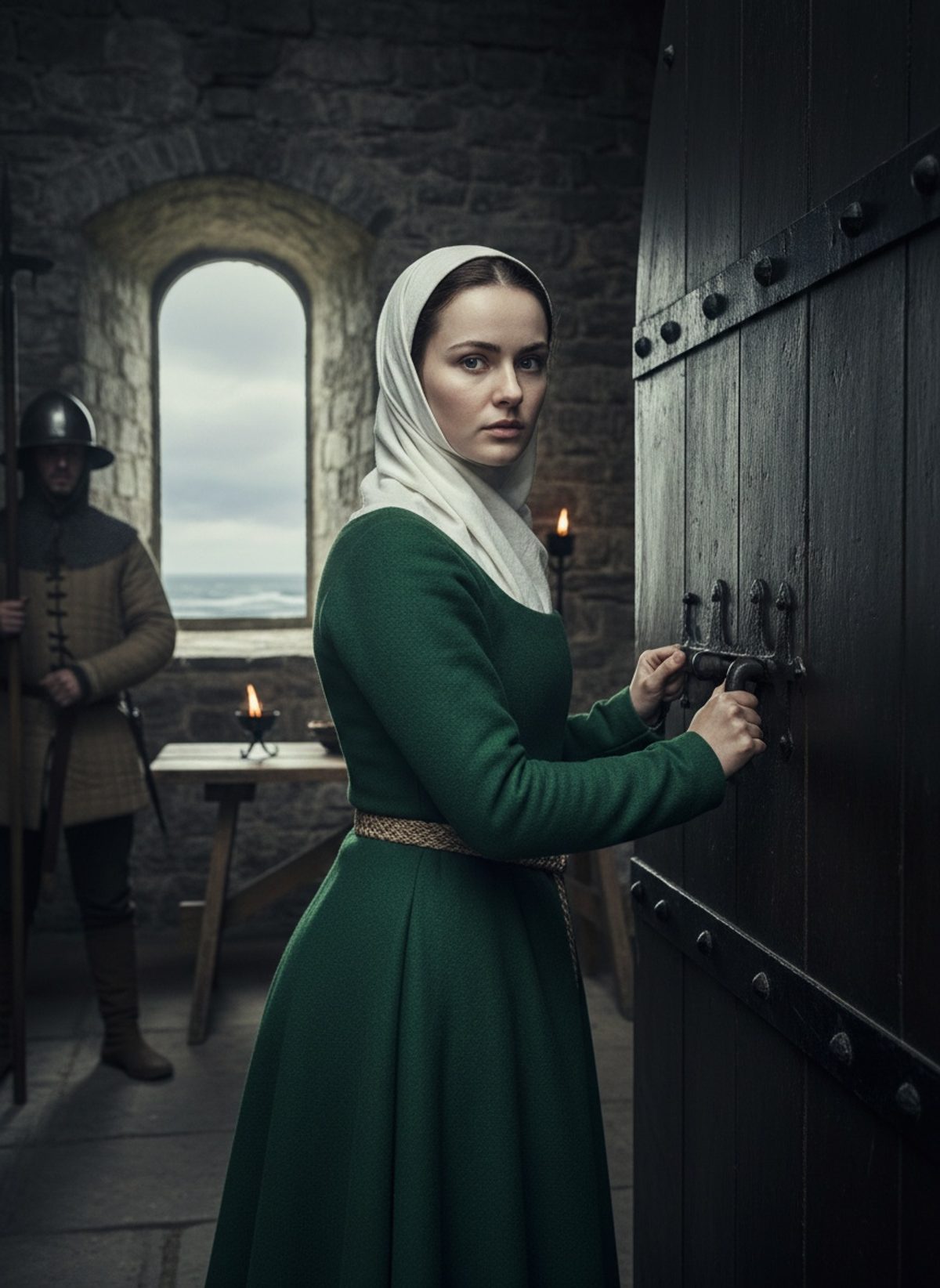 The Day a Welsh Girl Barred the Door on a King's Army