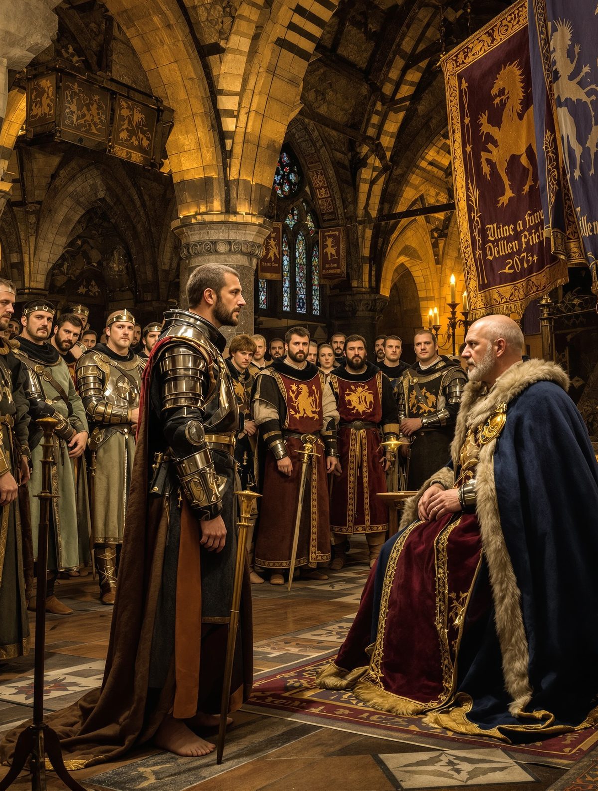 The Day a Welsh Prince Walked Barefoot Into an English Court