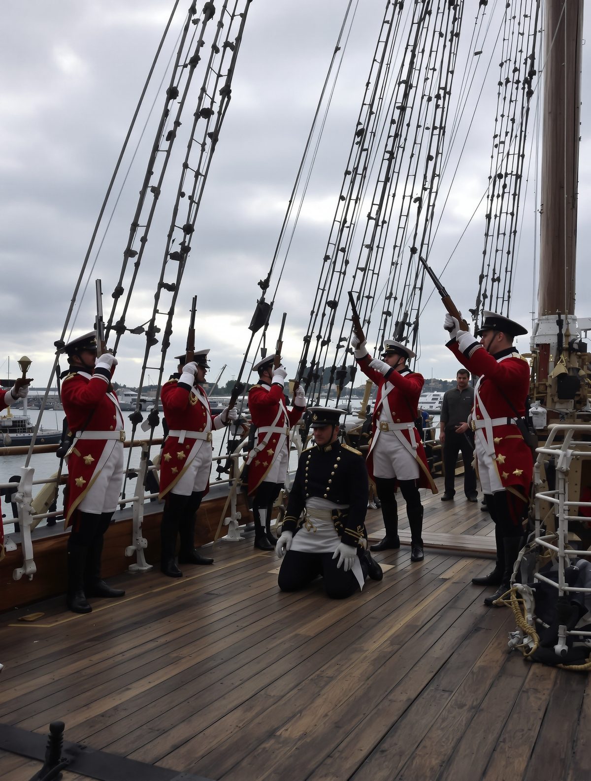 The day Admiral Byng faced the firing squad for losing a battle