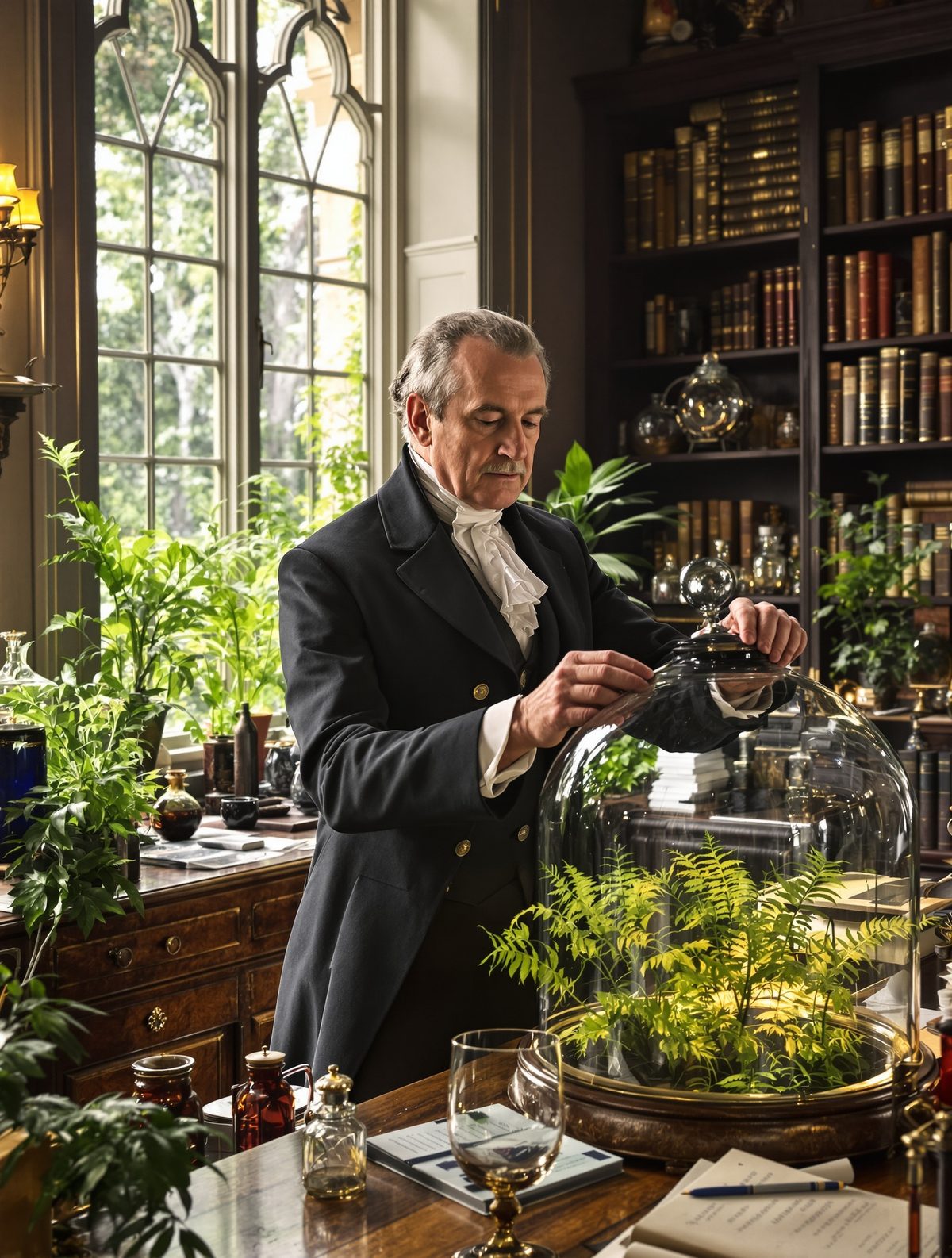 The day Dr. Nathaniel Bagshaw Ward saved the world's plants in a glass box