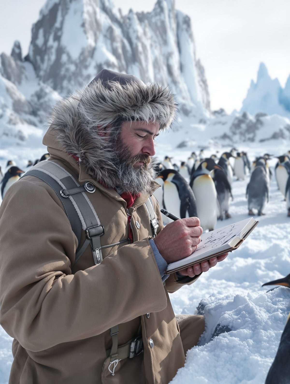 The day Edward Wilson painted through Antarctic agony to record the unknown