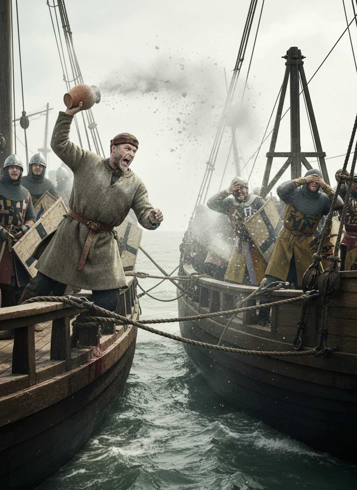 The Day England's First Sea Battle Saved Its Own Crown