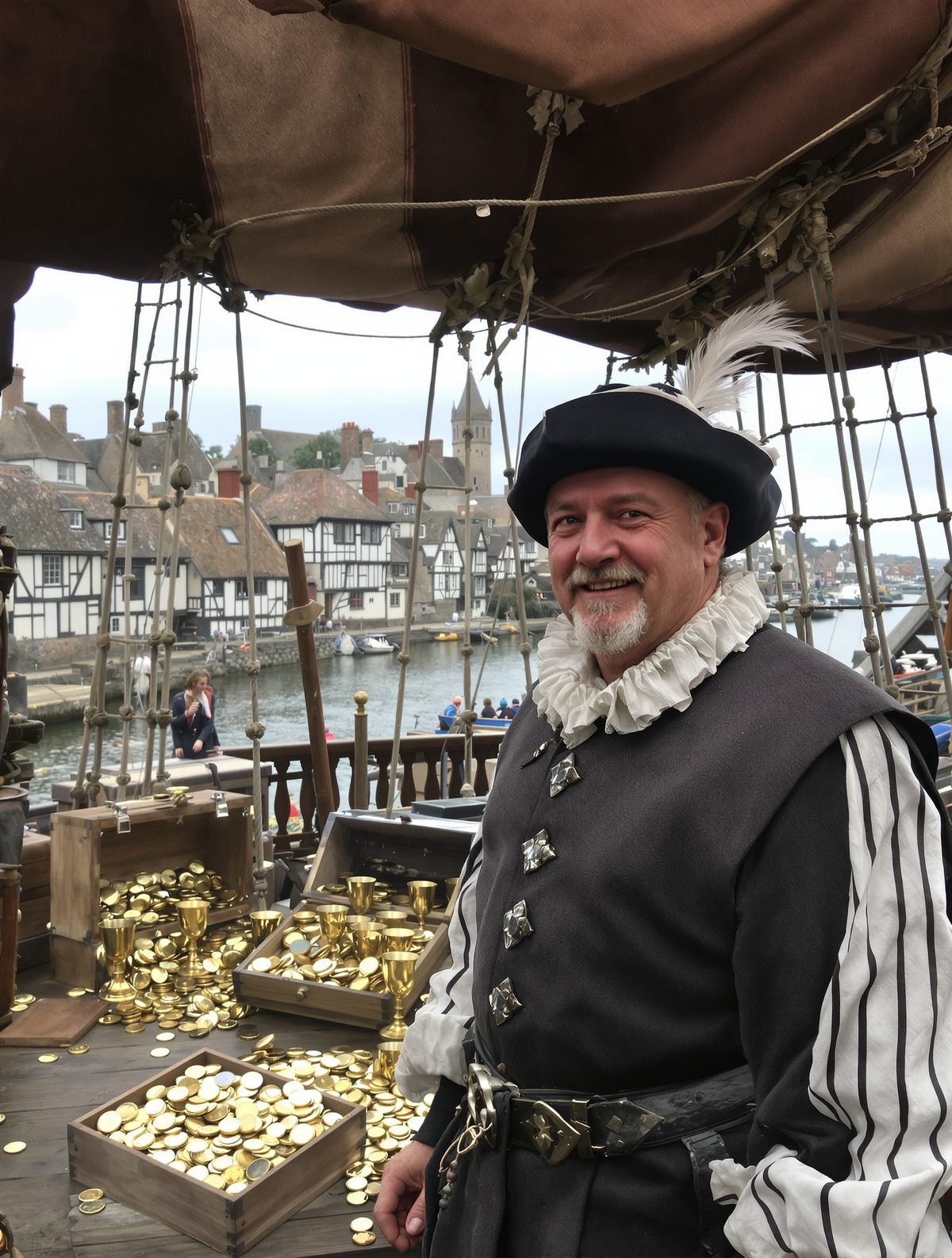 The day Francis Drake sailed into Plymouth with Spanish silver