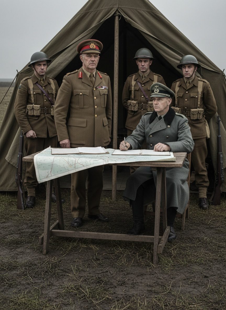 The Day Germany Surrendered on a British Heath