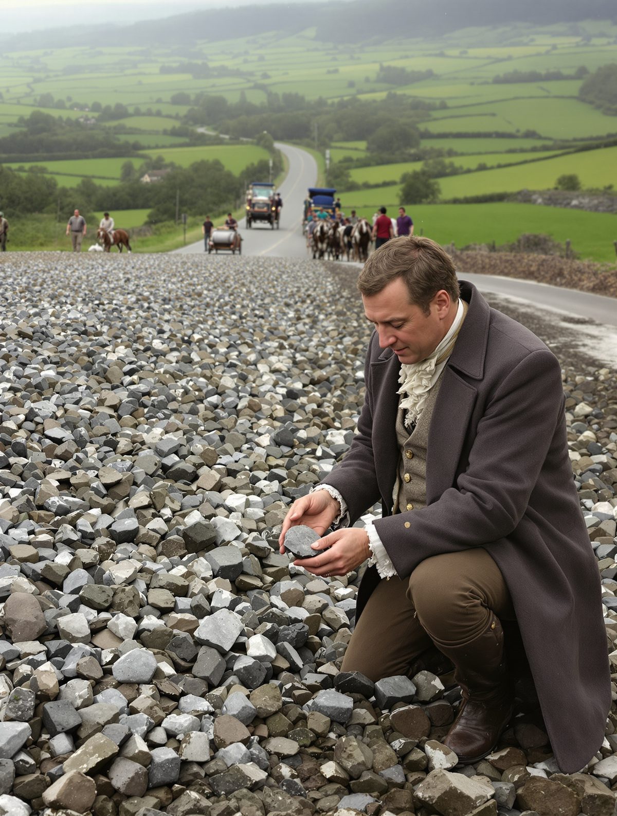The day John Loudon McAdam saved Britain's roads with broken stones