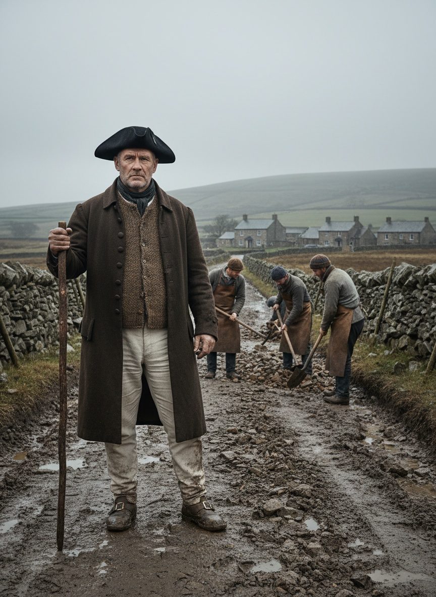 The Day John Metcalf Built a Road He Could Never See
