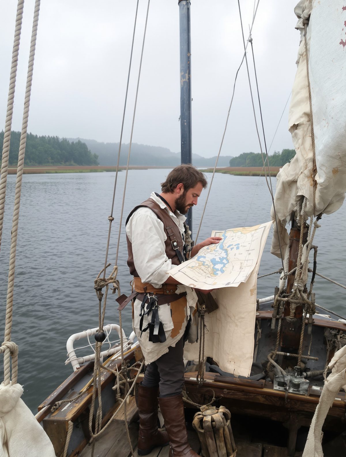 The day John Smith mapped Chesapeake Bay with a Pocahontas legend