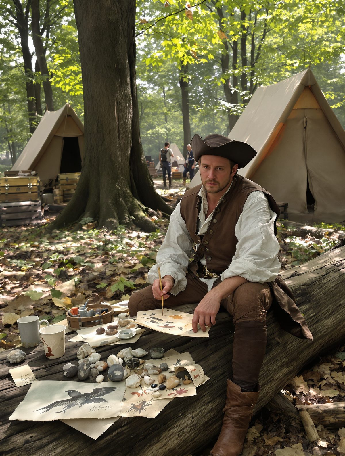 The day John White painted America's first English pictures