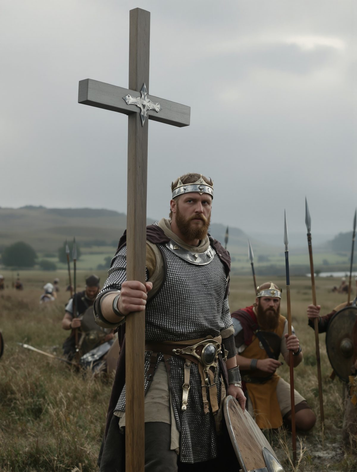 The day King Oswald raised the cross that converted the English