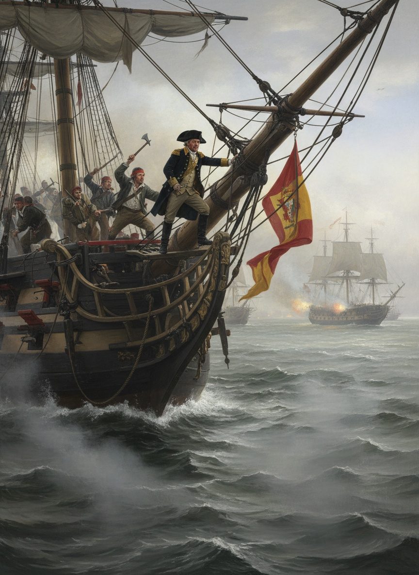 The Day One Captain Wore Out of Line and Won a Battle