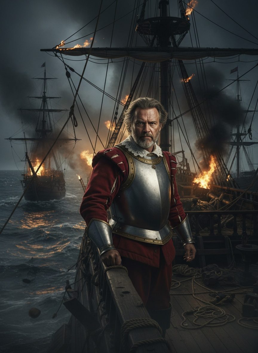 The Day Richard Grenville Chose Fire Over Surrender