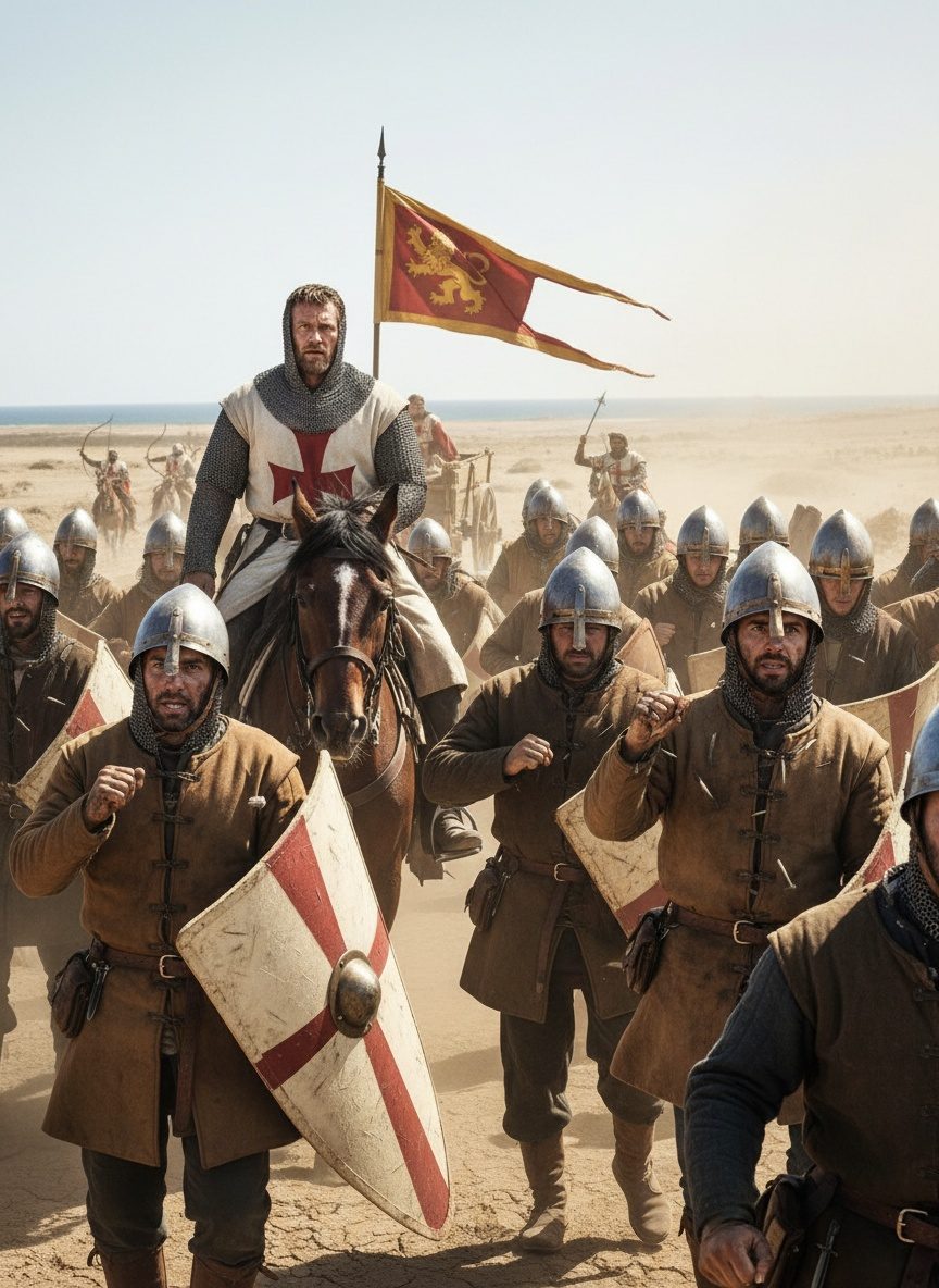 The Day Richard I Waited While His Army Bled