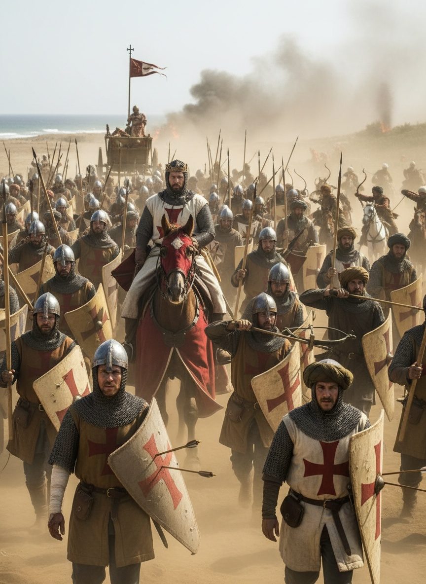 The Day Richard the Lionheart Held His Army Back at Arsuf